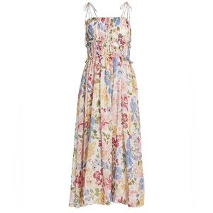 En Saison Constantia Floral Chiffon Maxi Dress